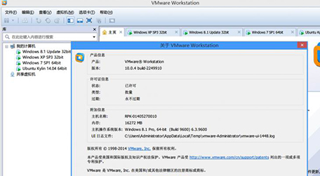 Vmware Workstation 10 精简中文版