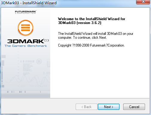 3DMark03 v3.6.2 英文版