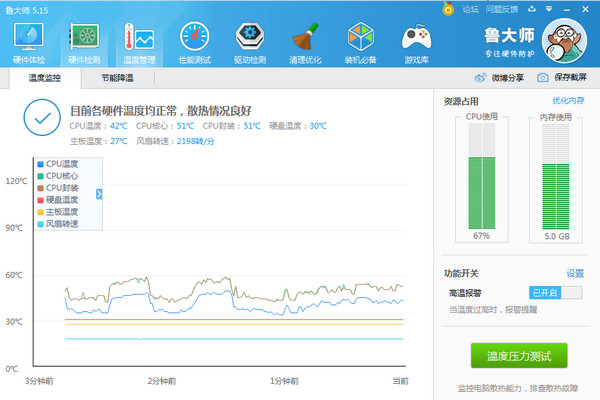 魯大師綠色版v5.15.18.1095免費(fèi)下載 