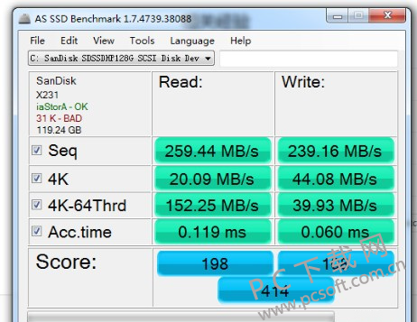 AS SSD Benchmark 2020完整版
