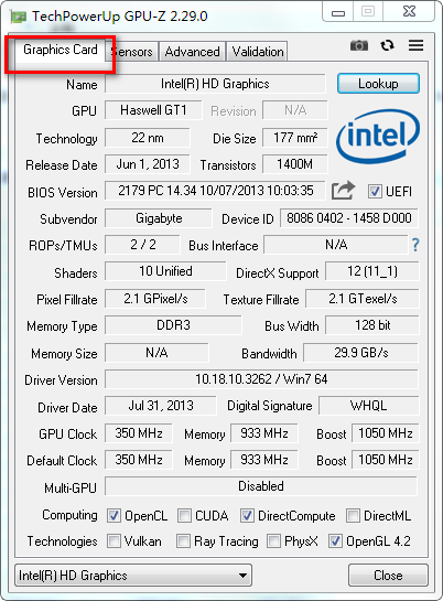 GPU-Z免安装版