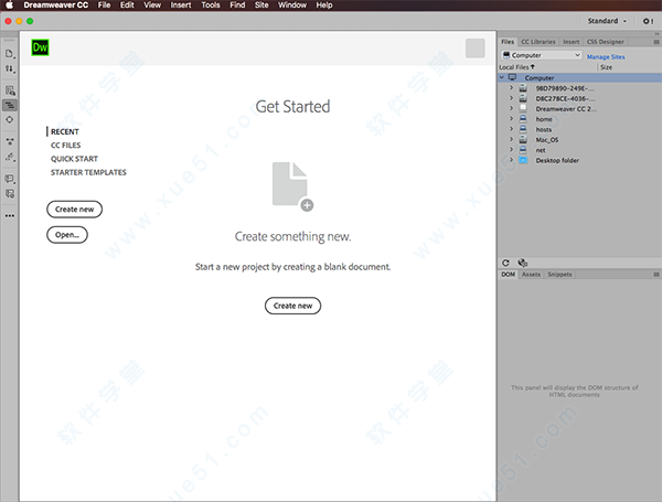 Adobe Dreamweaver破解版(dw) cc mac 2017中文版