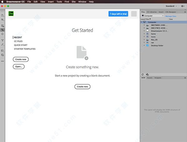 Adobe Dreamweaver破解版(dw) cc mac 2017中文版