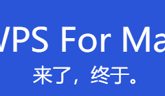 WPS Office 2019 for Mac中文免费版