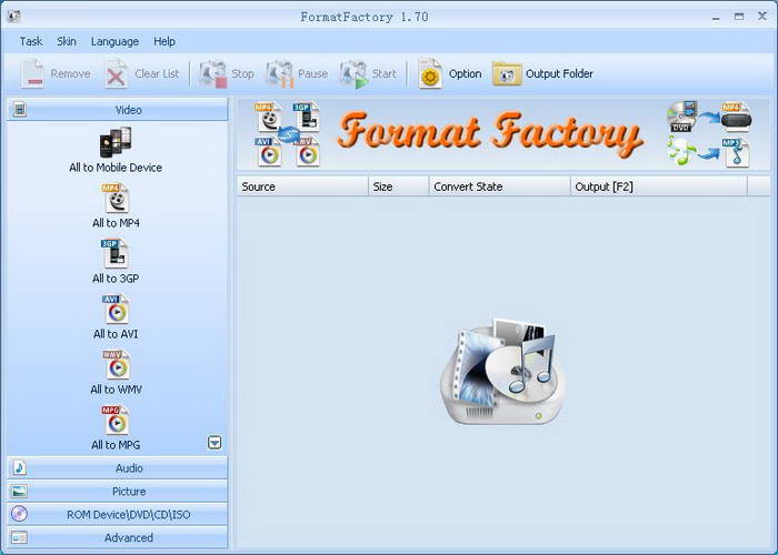 FormatFactory格式工廠 v4.5.0.0綠色免費(fèi)版