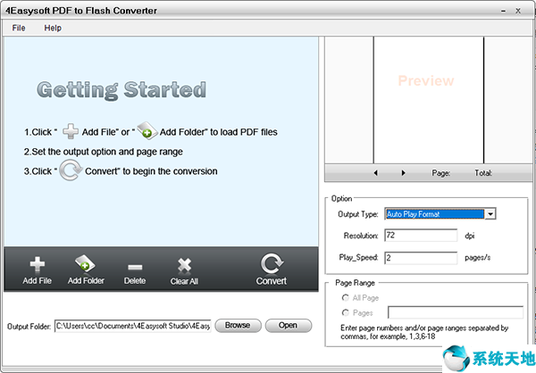 4Easysoft PDF to Flash Converter圖片