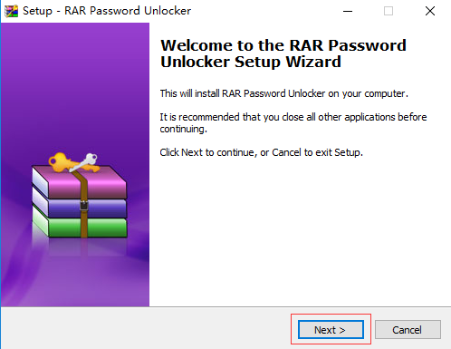 RAR Password Unlocker安裝步驟