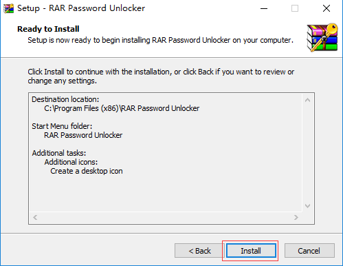 RAR Password Unlocker安裝步驟