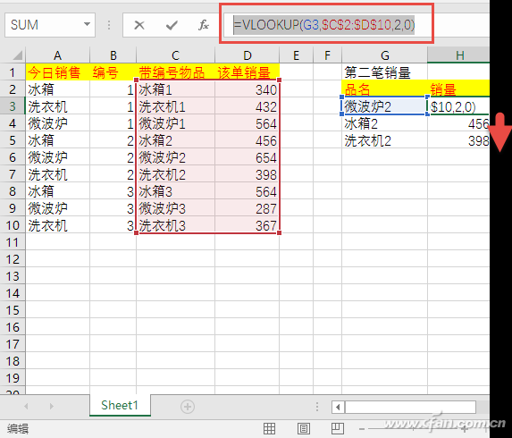 Vlookup函数的作用 Excel表格下使用Vlookup函数揪出“第三者”的技巧5.jpg