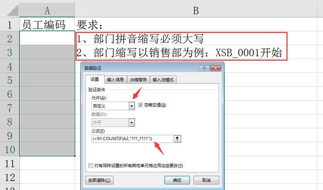 Excel数据验证：限制录入格式|文本录入精准的技巧