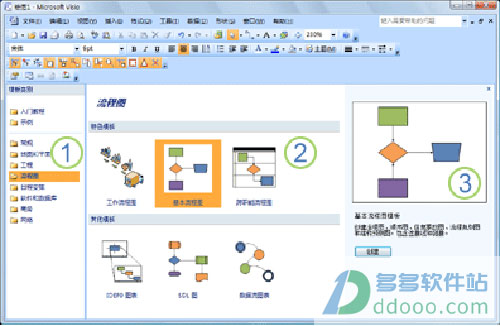 Microsoft Visio2007下载安装及入门教程