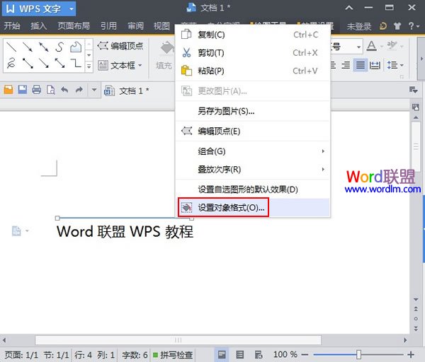 WPS文字2013上划线和下划线的添加方法