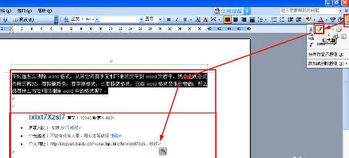 Word2010怎么清除格式？word清除格式(图文)教程