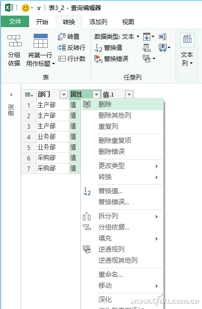 office2013下Excel数据不规范如何排列？06