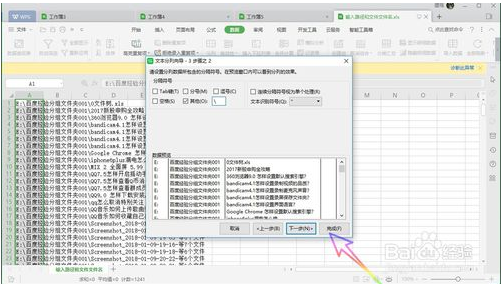 教你如何在WPS Office 2019 中对数据内容进行分列