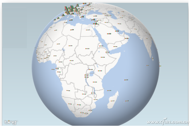 借助GeoFlow将Excel中直接生成3D数据的技巧4