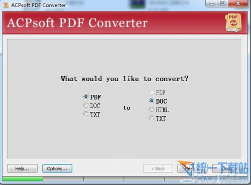 ACPsoft PDF Converter转换成Word教程