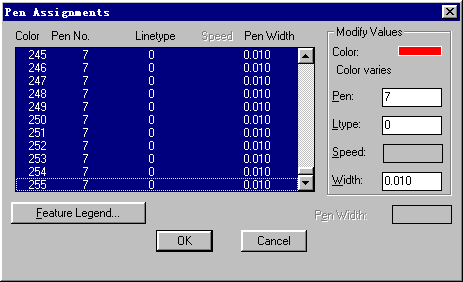 如何在AUTOCAD R14打印出清晰的图线