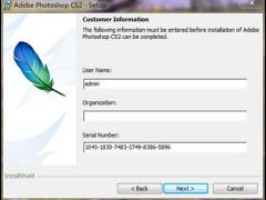 Adobe photoshop cs2注册机使用教程