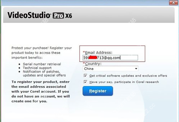 会声会影x6注册机教程 Corel 会声会影x6 怎么注册激活