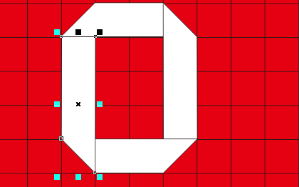 教您用CDR X8制作折叠字体效果图