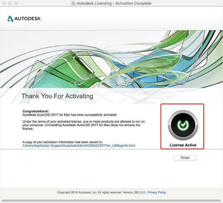 Autodesk AutoCAD 2017 Mac 