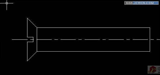 AutoCAD2007绘制螺丝钉详细图文教程