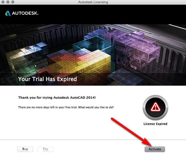 Autocad 2014 for Mac中文版安装破解图文教程