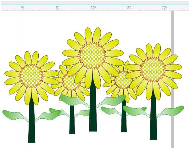 CDRＸ4怎样绘制向日葵CorelDRAW Ｘ4教程