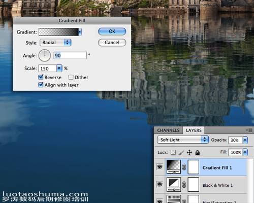 Adobe Photoshop CS6怎样制作水中倒影特效照片的PS技巧