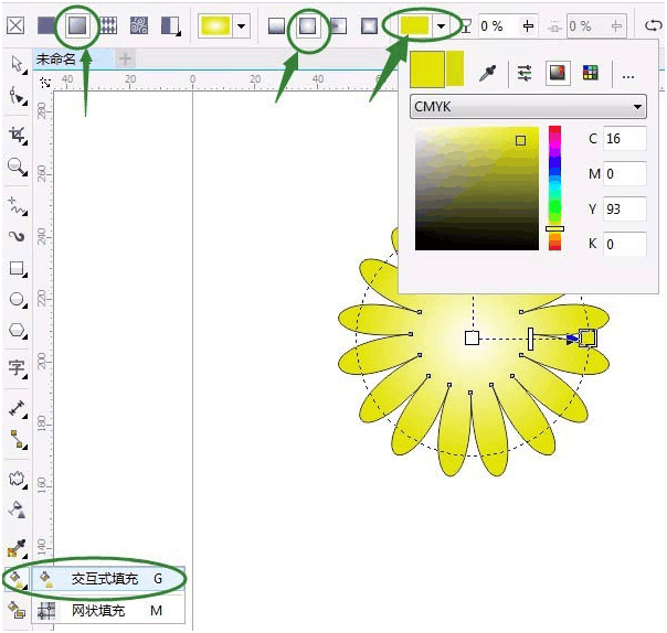 CDRＸ4怎样绘制向日葵CorelDRAW Ｘ4教程