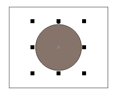 使用CDR X8时为什么总是会选择那个空心的图形