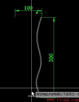 AutoCAD2018如何使用三维旋转命令画简易花瓶方法介绍(图10)