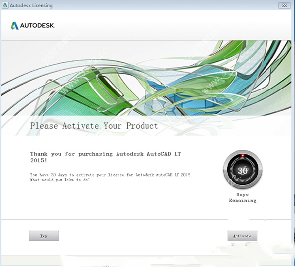 AutoCAD LT 2015破解版安装详细图文教程