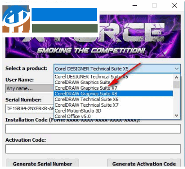 coreldraw 2018注册机怎么用