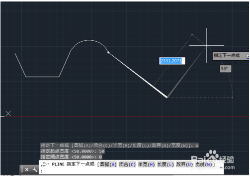 AutoCAD2014绘制多段线的详细教程