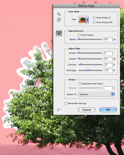Adobe Photoshop CS6快速选择工具