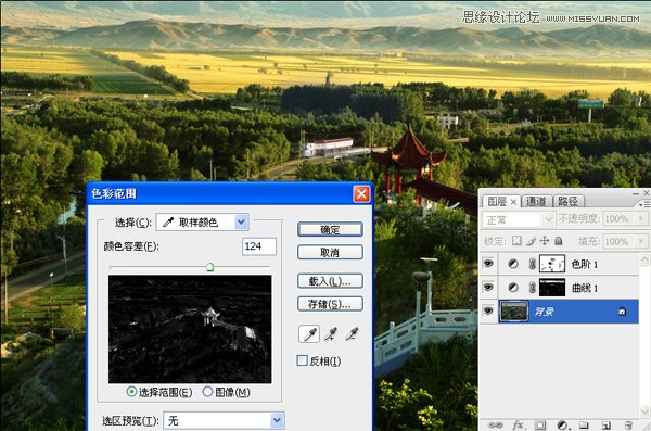 ps蒙版實例adobephotoshopcc2017處理風景照片