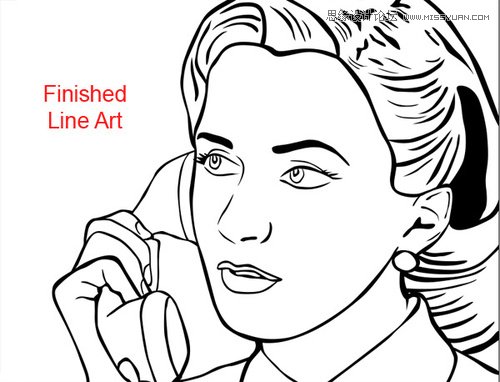 PS动漫插画教程：Adobe Photoshop CS6照片转为矢量插画效果