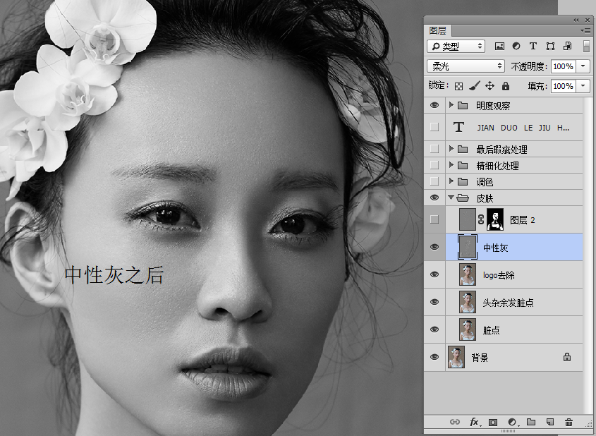 详解Adobe Photoshop CC人像后期精修步骤及技巧(附素材)