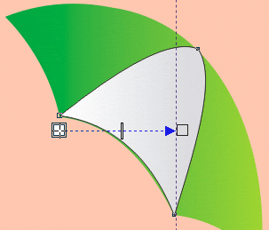 CorelDRAW软件绘制雨伞实例 