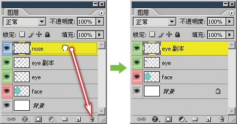 Photoshop【ps cs6】图层层次关系教程