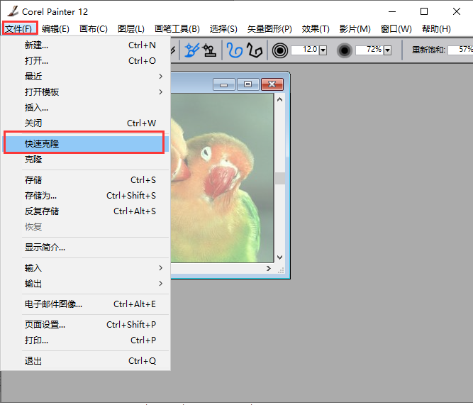 corel painter 12将照片制作成水彩画的教程