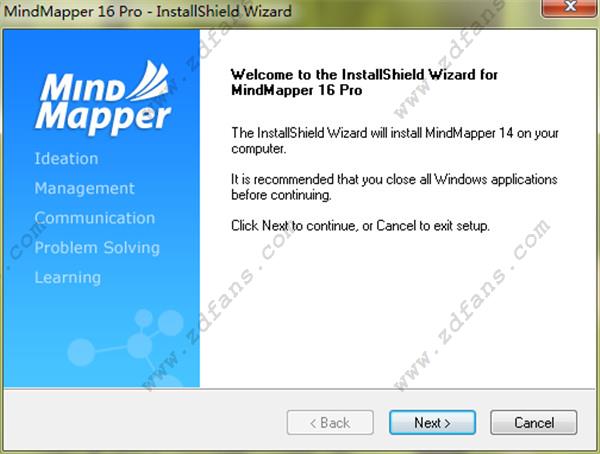 mindmapper16安装使用教程