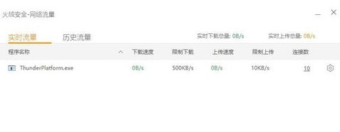 火绒安全软件限制下载速度