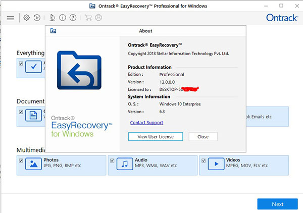 EasyRecovery恢复U盘数据