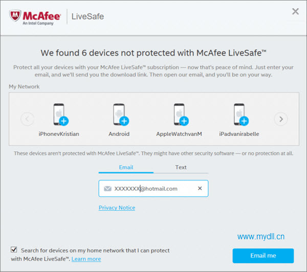 McAfee LiveSafe