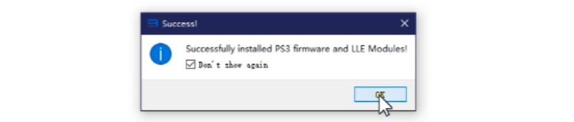 安装PS3模拟器固件