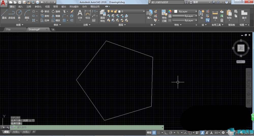 AutoCAD2019的分解命令如何使用？