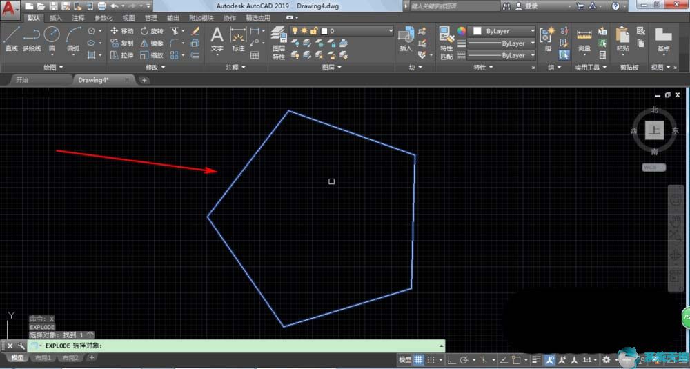 AutoCAD2019的分解命令如何使用？